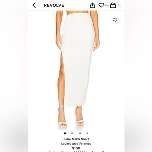 NWT Lovers & Friends Julie Maxi Skirt